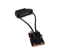 AMD SP5 Desktop 1U serveur eau liquide refroidisseur simulation thermique personnalisé pris en charge refroidisseur ordinateur portable CPU dissipateur thermique