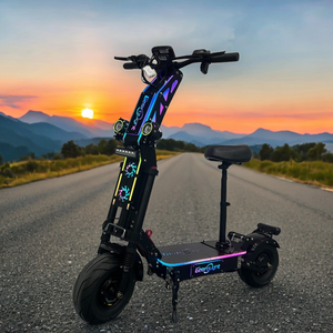 Scooter Eléctrico Geofought G14 de 72V al por Mayor de Fábrica, Neumático de Carretera de 13 Pulgadas, Neumático Todoterreno de 14 Pulgadas, Motor Dual, Arranque NFC, Scooter Eléctrico para Adultos - Product Image 1