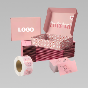 Custom Logo Size Pink Shipping <b>Boxes</b> for <b>Small</b> Business <b>Small</b> Corrugated Mailer <b>Cardboard</b> <b>Boxes</b> for Packaging Gift <b>Boxes</b> Shoes - Product Image 4