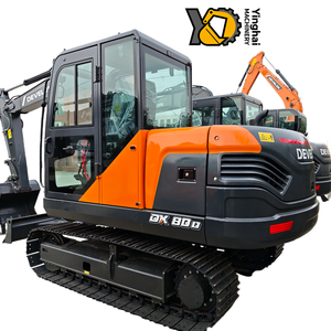 Factory Direct DEVELON DX80D 8Ton Excavator Construction Machine With Fuel Saving <b>Adapt</b> To Complex Rural Roads For Sale - Product Image 1