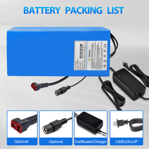 بطارية ليثيوم OEM بطاريات ليثيوم أيون قابلة لإعادة الشحن 36 فولت 48 فولت 60 فولت 72 فولت 10 أمبير-50 أمبير بطارية دورة عميقة للمحرك PVC W - Product Image 3