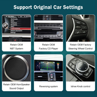 Écran d'affichage multimédia sans fil CarPlay Android Auto Road Top pour BMW série 1/2/3/4 F20/F21/F22/F30/F31/F32/F33 NBT