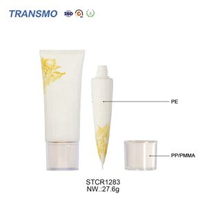 Tubo de Crema Facial de 100g, Tubo Exprimible para Loción Corporal, Tubo Cosmético para el Cuidado de Manos y Piel, Hecho de Plástico - Product Image 1