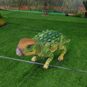 Robot chien Ankylosaurus inspiré des dinosaures, robot de patrouille en métal pour les parcs à thème, les centres commerciaux et les aéroports, sécurité et attractions science-fiction - Product Image 5