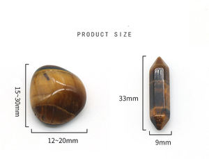 7 Chakra dekoratif kuarsa titik Reiki alami diukir batu permata jatuh untuk energi menyeimbangkan meditasi penyembuhan kristal terapi - Product Image 5