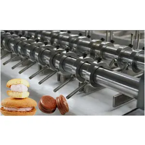 Factory price Chocolate Cake making machine/Layer cake manufacturing equipment food processing machinery Tunnel oven