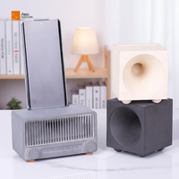 ALEO Haut-parleur sans fil durable à vibration de béton, thème personnages de films et séries TV, décoration intérieure/cadeaux, compatibilité téléphonique