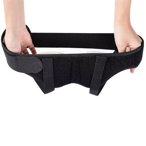 Faja de Hernia de Neopreno para Hombre y Mujer, Transpirable y de Soporte, para Dolor Inguinal, con Almohadillas de Compresión Removibles para el Lado Izquierdo y Derecho - Product Image 4