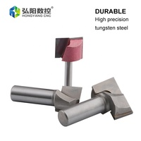 Mata Bor CNC 12.7mm atau 1/2 Shank untuk Pembersihan Permukaan, Penggilingan Kayu, Ukiran, Pisau Router, Alat Pertukangan Kayu 10-32mm