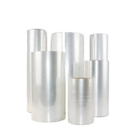 Film étirable en plastique thermorétractable POF 12 mic pour iphone emballage cadeau avec coupe-glissière film rétractable pour bateau matériau d'emballage en plastique