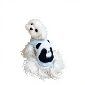 Ropa de Dibujos Animados de Lana para <span class=keywords><strong>Perros</strong></span> Otoño e Invierno 2025 Nuevo Suéter sin Mangas de Dos Patas para <span class=keywords><strong>Perros</strong></span> Pequeños con Diseño de Oso Amargo Schnery Cat - Product Image 1