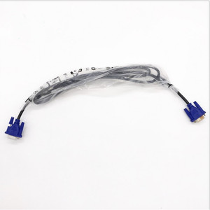 สาย VGA 1.8 ม. ชายต่อชาย 15 พิน ปลอกหุ้ม PVC ทองแดงปลอดออกซิเจน ป้องกันด้วยเส้นใย สำหรับโปรเจคเตอร์ ความละเอียด 1080P - Product Image 1