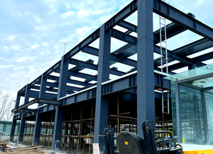 Structure en acier préfabriquée de type lourd de haute qualité pour ponts, soudage et découpe, par fabricant professionnel - Product Image 3