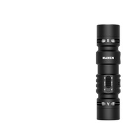 Microphone de nouvelles en aluminium filaire professionnel Double micro caméra fusil de chasse cardioïde polaire pour l'interview enregistrement vidéo en direct