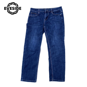 Vêtements d'occasion en gros Pantalon en denim d'occasion Jeans d'occasion longs mixtes pour hommes Classe <span class=keywords><strong>B</strong></span> - Product Image 1