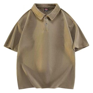 Nueva Camiseta <span class=keywords><strong>Polo</strong></span> de Algodón Puro para Hombre, Estilo Verano, y Camiseta Deportiva, Ropa Multiusos Casual y de Negocios de Alta Calidad - Product Image 3