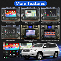 Decodificador de Interfaz Inalámbrica Apple CarPlay y Android Auto para Toyota Highlander, Crown, Kluger 2005-2012 E8007 E8016 E8029 Pantalla OEM