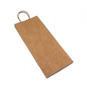 Sacs à vin en papier personnalisés imprimés bon marché, emballage cadeau pour bouteilles, vente en gros à Huizhou - Product Image 5