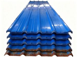 Tôles de toiture en <span class=keywords><strong>acier</strong></span> ondulé prélaqué Z90 Z275, calibre 22, 26, 28, vertes - Product Image 2