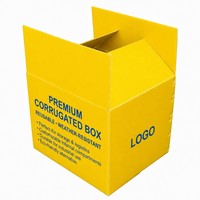 Boîte de manutention en panneau alvéolaire PP, boîte en plastique ondulé, conteneur de stockage réutilisable, étanche et résistant aux chocs pour la logistique