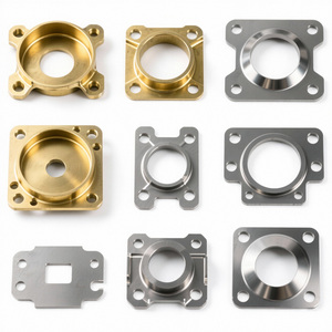 ชิ้นส่วนกลึงโครงสร้างสเตนเลสสตีลอลูมิเนียมทองเหลืองทำให้ผ่านกระบวนการโลหะ CNC ประสิทธิภาพสูง - Product Image 1