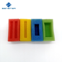 Bas quantité minimale de commande personnalisé haute densité personnalisé découpé à l'emporte-pièce en mousse éponge Insert d'emballage doublure en mousse polyuréthane mousse dure pour l'expédition