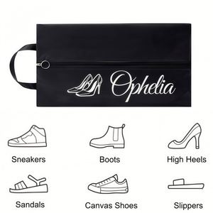 Waterproof Bags, Custom Travel Storage Pouch With Zipper, Portable Gym/Sports/Camping <b>Shoe</b> Bags - Product Image 3