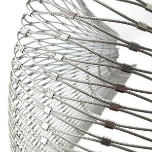 Dierentuinspecifiek Roestvrijstalen Touwnet, Ontsnappingsbestendig Beschermend Touwnet, Volière/Veiligheidsisolatieret Voor Beestgebieden - Product Image 6