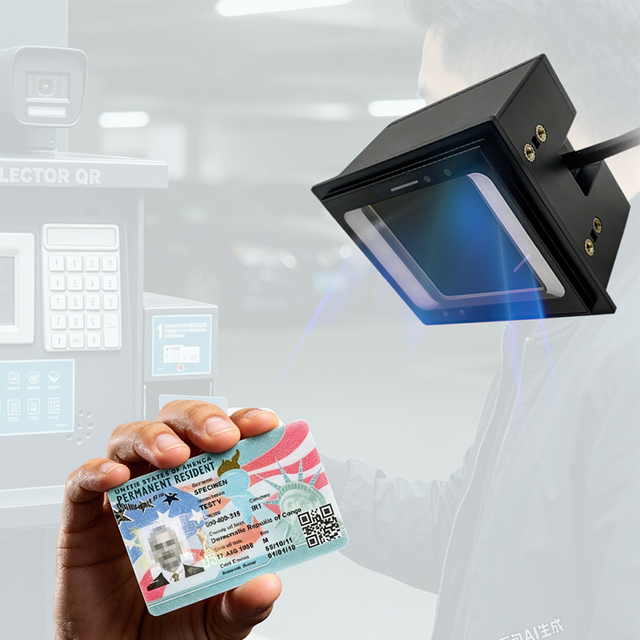 LONVILL IP65 Dustproof and Waterproof Sealing Read QR Code Passport Card PDF417 Scanning Embedded Passport Barcode Reader Module