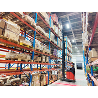 Système de rayonnage sélectif à haute capacité pour l'entreposage et la logistique en entrepôt industriel