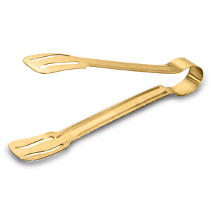 Stainless Steel Premium Gold Tong with a Stylish Classic Design With 3- Pieces Classic Tong - Product Image 1