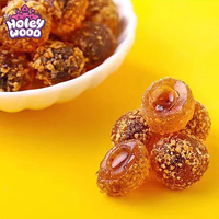 Holeywood 5g de bonbons mous aux fruits aromatisés à la mandarine emballés dans des sacs de 238g centre liquide avec saveur fruitée