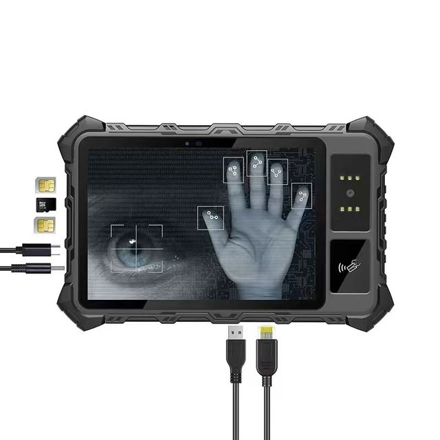 Tendcent Biometric Palm Vein Recognition Tablet Fingerprint Reader Waterproof Reset Customizable Support OEM/ODM Battery WiFi 4G