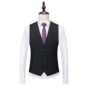Veste Gilet Pantalon Nouvelle Mode Boutique Plaid Casual Office Business Men Suit Groom Wedding Dress Tuxedo 3 Pcs Blazers Set - Product Image 6
