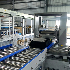 Transportador de Rodillos Resistente para Líneas de Ensamblaje de Paquetes de Baterías que Garantiza un Manejo de Materiales Suave y una Tecnología de Posicionamiento de Alta Precisión - Product Image 1