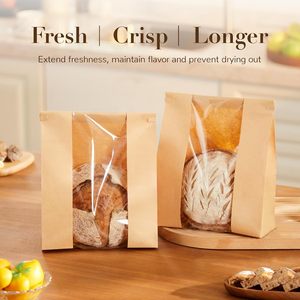 Sacs d'emballage alimentaire en PE transparent recyclable sur mesure pour le <span class=keywords><strong>pain</strong></span> en gros <span class=keywords><strong>pain</strong></span>, pour l'emballage <span class=keywords><strong>de</strong></span> grandes baguettes - Product Image 2