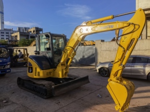 Excavadora Usada Original de Japón, Komatsu PC55mr, Mini Excavadora PC55, Excavadora Hidráulica de 5 Toneladas en Venta - Product Image 3