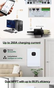 US Standard <b>Solar</b> Inverters 8KW 10KW 12KW Hybrid Dual Split Phase 120V/240V 99% Efficiency for <b>Solar</b> Energy System - Product Image 5