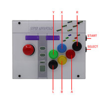 Panneau d'illustration de contrôleur de Joystick d'arcade 8 boutons 7 broches pour SNES Original RAC-J600S-SNES