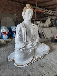 Estatua Budista de Fibra de Vidrio de Buena Calidad, Escultura de Buda para Hogar, Jardín, Hotel, Oficina, Resort, Templo, Disponible a Precio de Exportación - Product Image 1