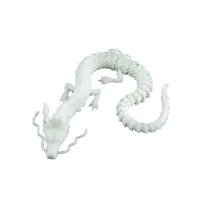 Service d'impression 3D personnalisable Dragon articulé chinois en mouvement imprimé en 3D