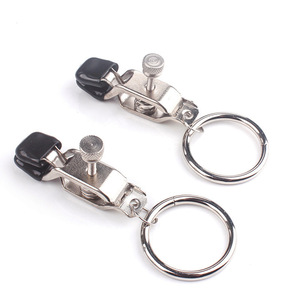[การเปรียบเทียบราคาทั่วประเทศ] WILDTOY Paradise SM Sex Toys Single Ring Nipple Clip Crocodile Clip,มีสีให้เลือกตามคำขอ - Product Image 1