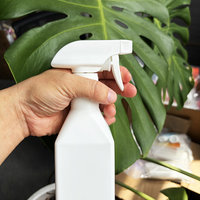 Bouteille pulvérisateur à gâchette en plastique HDPE pour produits ménagers, 300 ml, 500 ml