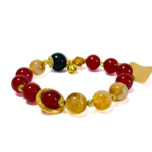 natural crystal healing stone <b>bracelet</b> - Product Image 5