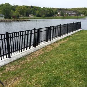 Kit <span class=keywords><strong>de</strong></span> clôture <span class=keywords><strong>de</strong></span> piscine modulaire à assembler soi-même, sections en alliage d'aluminium, portable, barrière d'isolation temporaire pour <span class=keywords><strong>jardin</strong></span>, robuste, 8 pieds - Product Image 5