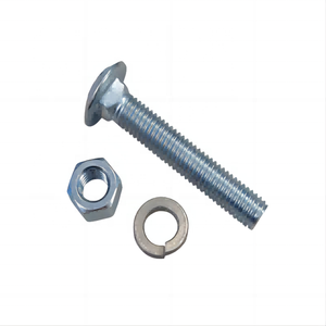 Quente mergulhado galvanizado <span class=keywords><strong>Hex</strong></span> Head Square Neck Steel <span class=keywords><strong>Bolt</strong></span> Classe <span class=keywords><strong>8</strong></span>.<span class=keywords><strong>8</strong></span> M6-M20 Bridge Frame Screw Fotovoltaica Acessórios Carriage <span class=keywords><strong>Bolt</strong></span> - Product Image 2