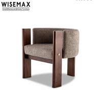 WISEMAX FURNITURE, canapé de luxe italien pour la maison, fauteuil, mobilier de villa, chaise de salon moderne en bois et tissu pour la maison
