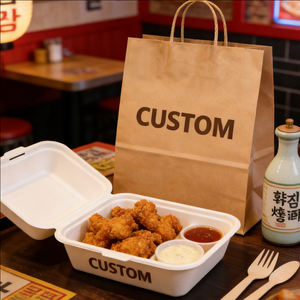 Caja de Papel Desechable de Lujo para Sushi Japonés, Contenedores de Alimentos para Llevar para Restaurantes, Ecológicos, Biodegradables, OEM, ODM - Product Image 5