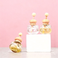 Diffuseur de parfum pour voiture en forme de chat d'anime, mini 10 ml, mignon, très populaire auprès des enfants, ornement pour grille d'aération de voiture