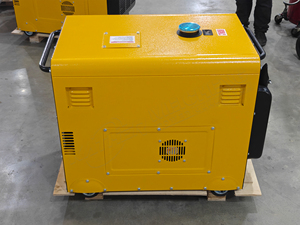 Générateurs silencieux insonorisés 10KW 10KVA, générateur de secours 8KW 5KW, groupe électrogène de secours extérieur avec affichage numérique - Product Image 3